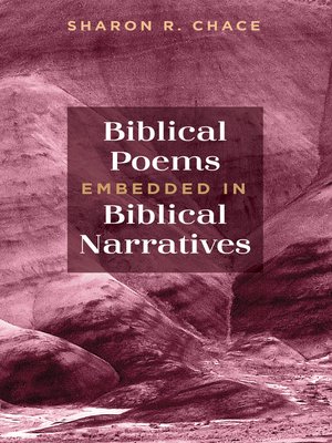 cover image of Biblical Poems Embedded in Biblical Narratives